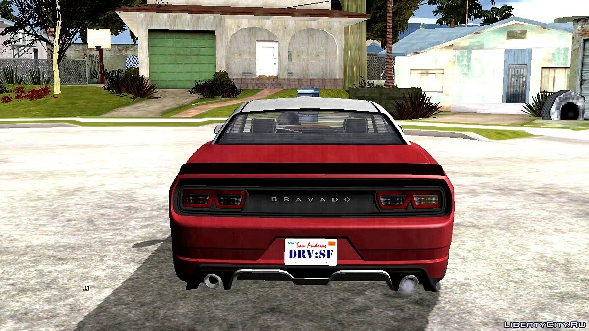 Bravado Gauntlet Hellfire из GTA 5 / GTA San Andreas (iOS, Android)