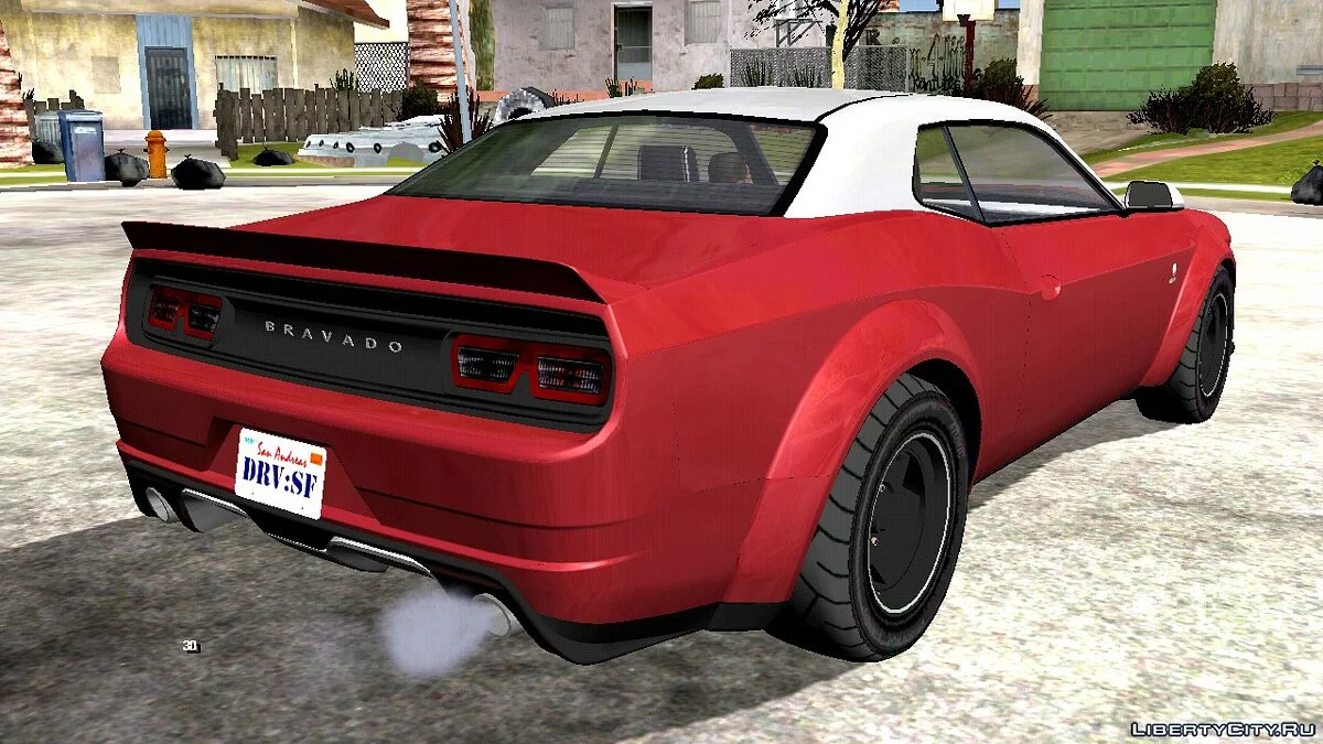 Bravado Gauntlet Hellfire из GTA 5 / GTA San Andreas (iOS, Android)