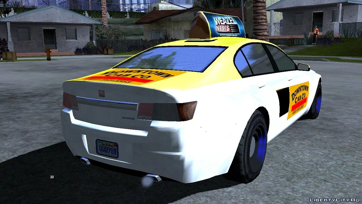 Cheval Fugitive Downtown Cab Co. Taxi / GTA San Andreas (iOS, Android)