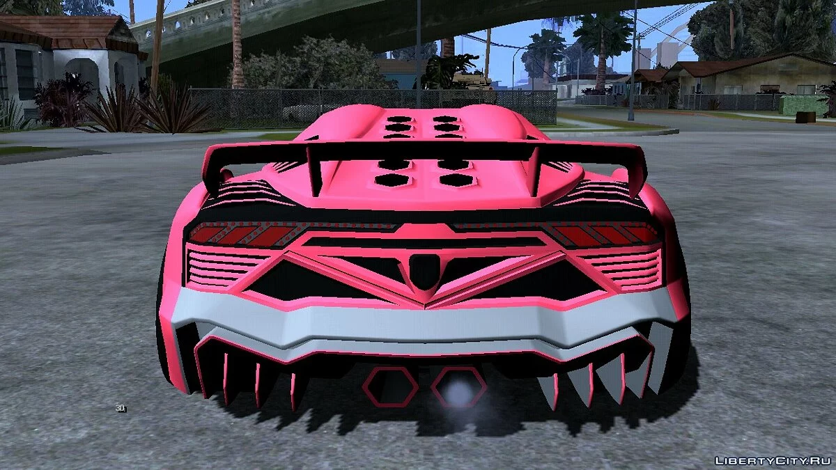Pegassi Zentorno из GTA 5 (только DFF) / GTA San Andreas (iOS, Android)