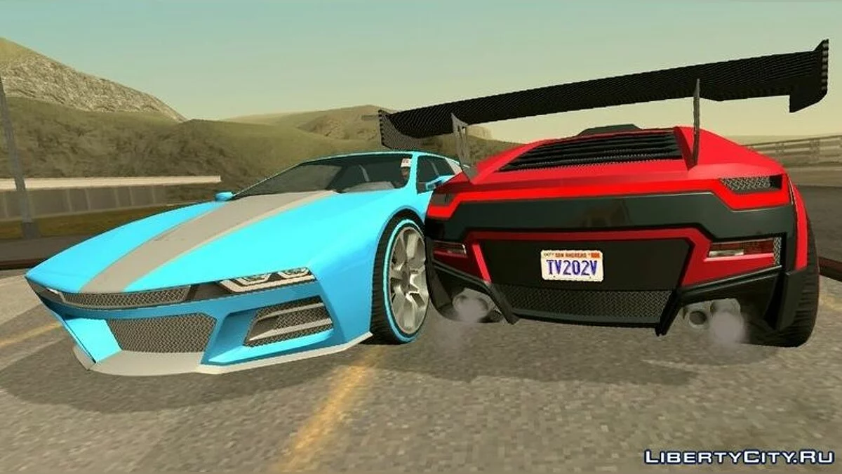 Ubermacht SC1 (только DFF) / GTA San Andreas (iOS, Android)