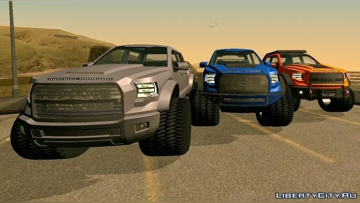 Vapid Caracara 4x4 (только DFF) / GTA San Andreas (iOS, Android)