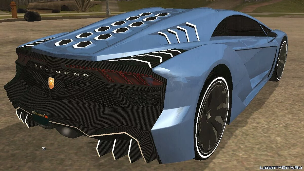 Pegassi Zentorno Next Gen / GTA San Andreas (iOS, Android)