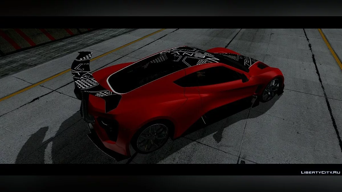 Zenvo TSR-S '19 / GTA San Andreas (iOS, Android)