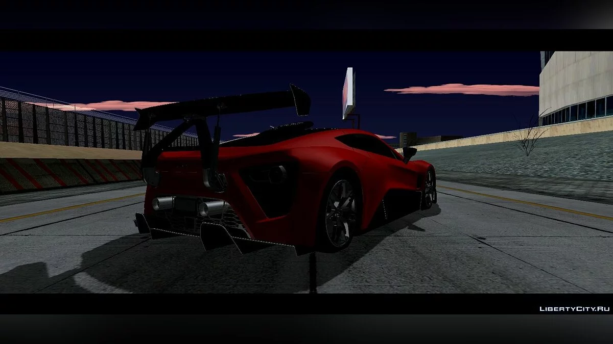 Zenvo TSR-S '19 / GTA San Andreas (iOS, Android)