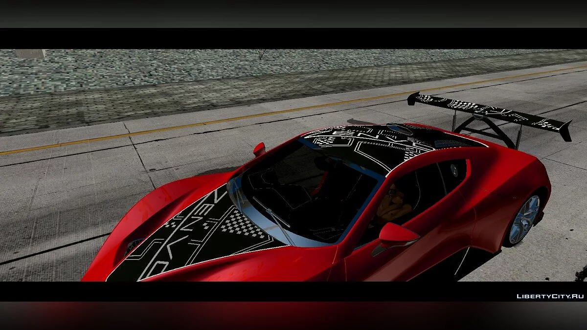 Zenvo TSR-S '19 / GTA San Andreas (iOS, Android)