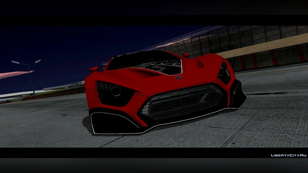 Zenvo TSR-S '19 / GTA San Andreas (iOS, Android)