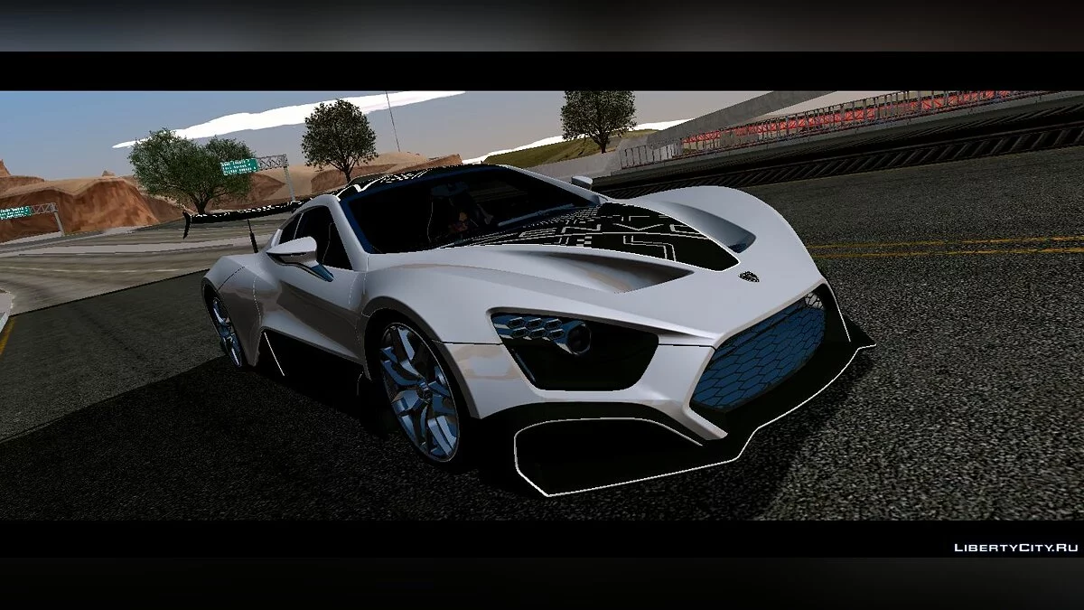 Zenvo TSR-S '19 / GTA San Andreas (iOS, Android)