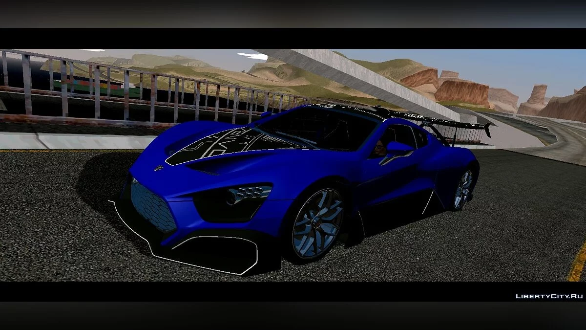 Zenvo TSR-S '19 / GTA San Andreas (iOS, Android)