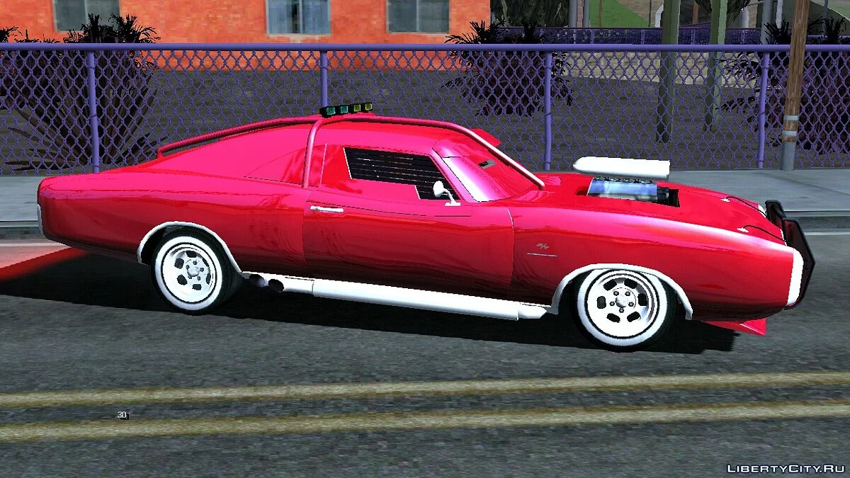GTA 5 Style 1970 Dodge Charger R/T / GTA San Andreas (iOS, Android)