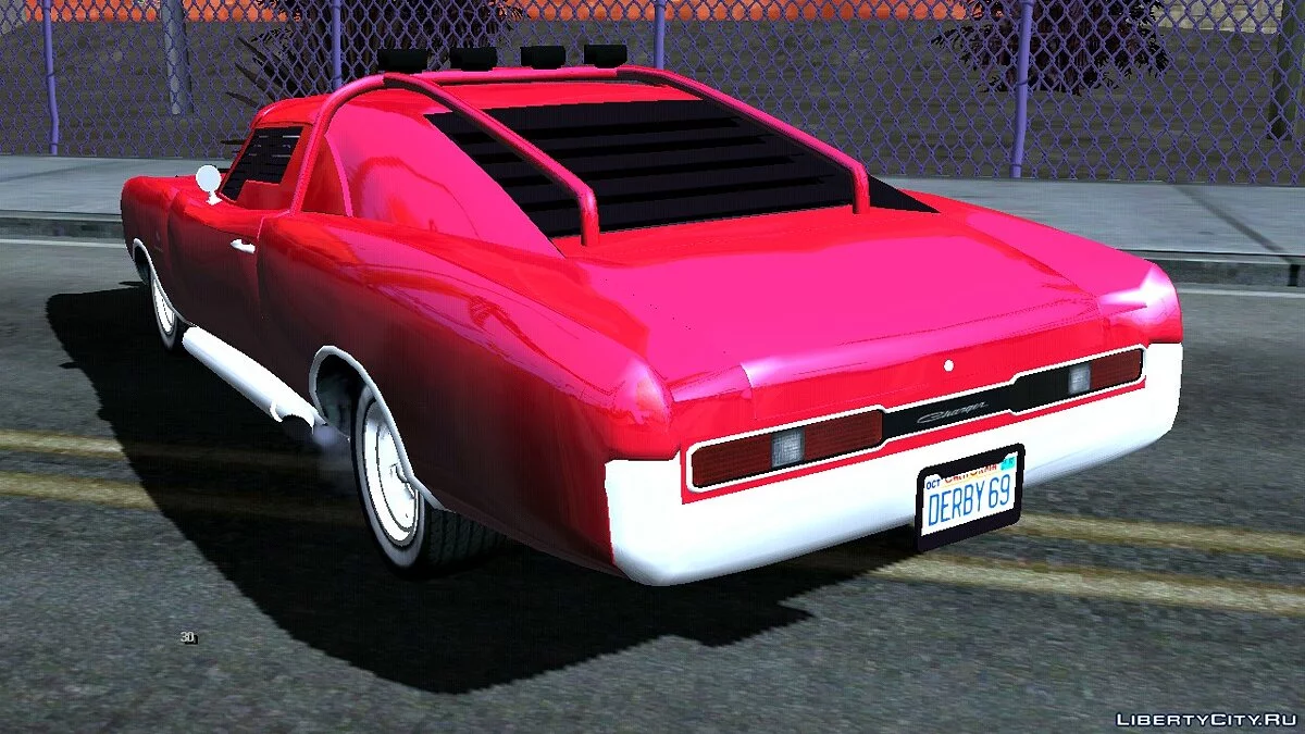GTA 5 Style 1970 Dodge Charger R/T / GTA San Andreas (iOS, Android)