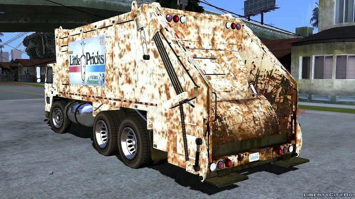 Сборник мусоровозов в стиле GTA 5 / GTA San Andreas (iOS, Android)