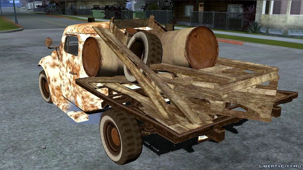 Сборник ржавого транспорта в стиле GTA 5 / GTA San Andreas (iOS, Android)