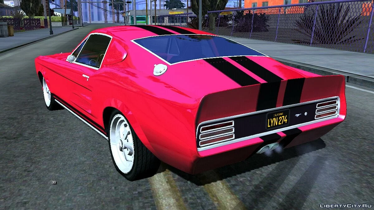 GTA 5 Style 1967 Shelby GT-500 Eleanor V2 / GTA San Andreas (iOS, Android)