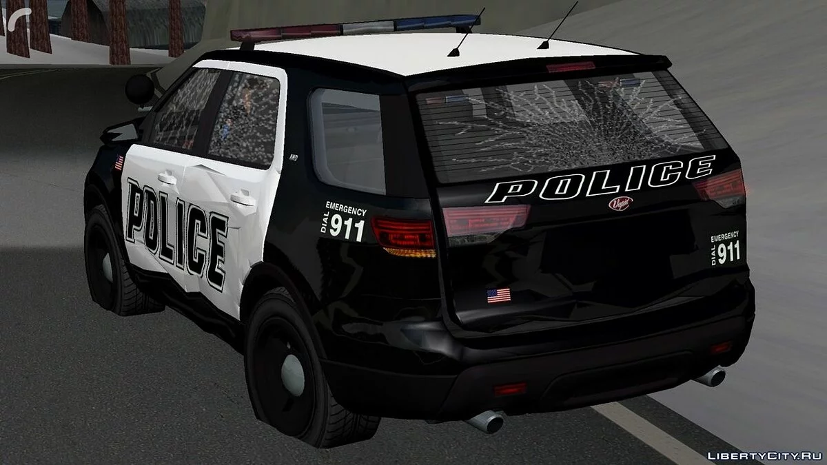 GTA 5: Vapid Police Cruiser Utility V3 / GTA San Andreas (iOS, Android)