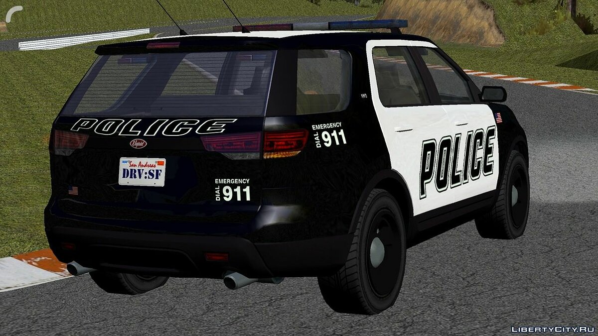GTA 5: Vapid Police Cruiser Utility V3 для GTA San Andreas (iOS, Android) - Картинка #2