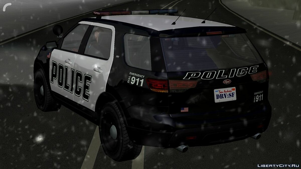 GTA 5: Vapid Police Cruiser Utility V3 для GTA San Andreas (iOS, Android) - Картинка #3