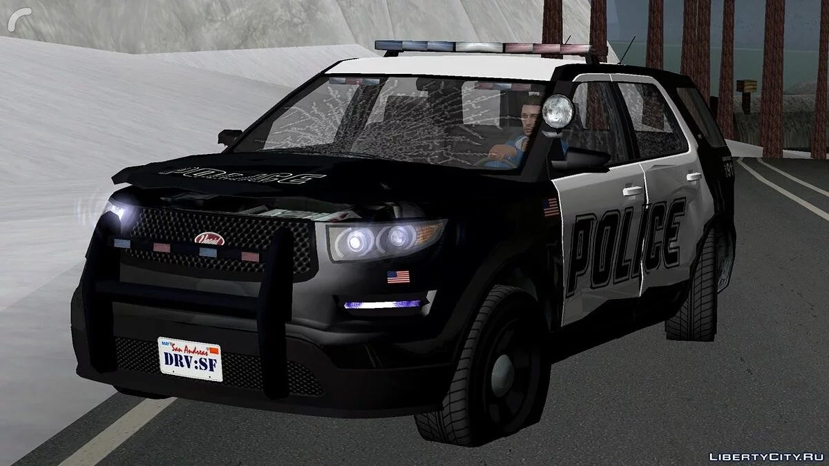 GTA 5: Vapid Police Cruiser Utility V3 / GTA San Andreas (iOS, Android)