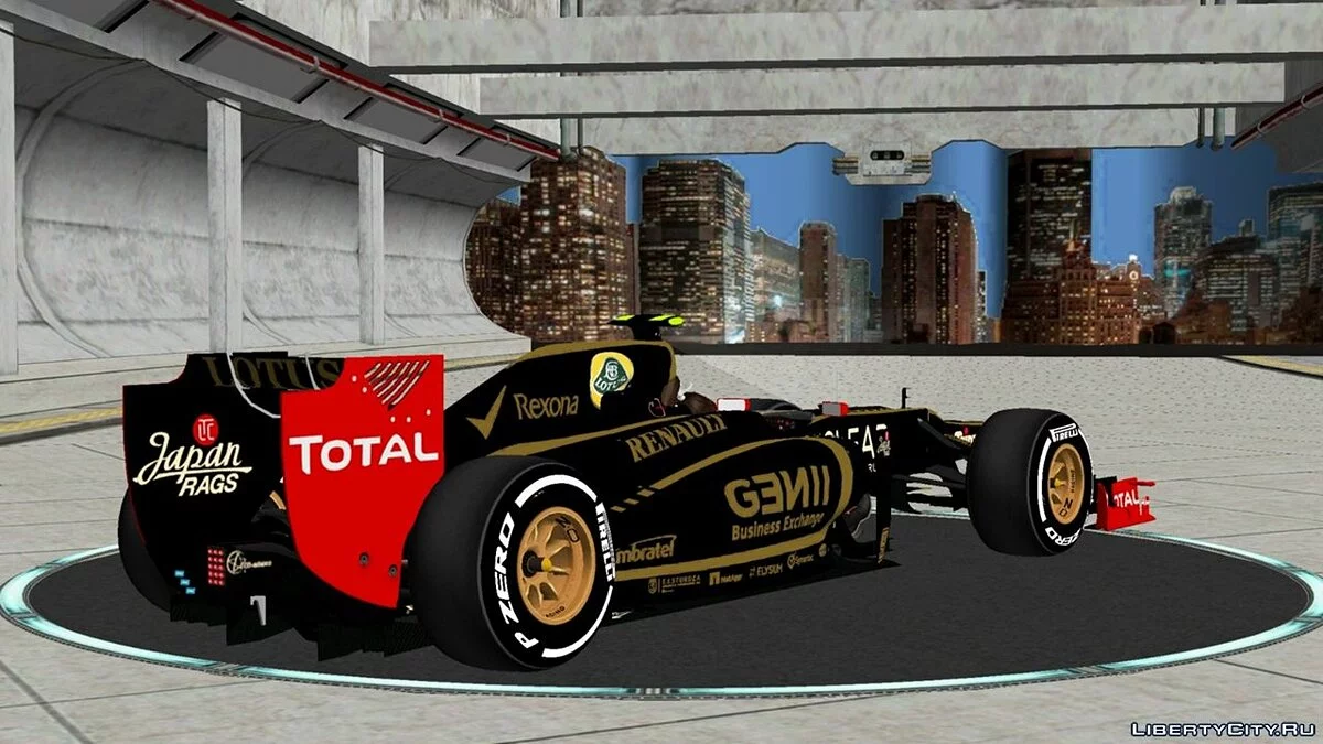 Lotus E20 F1 2012 / GTA San Andreas (iOS, Android)