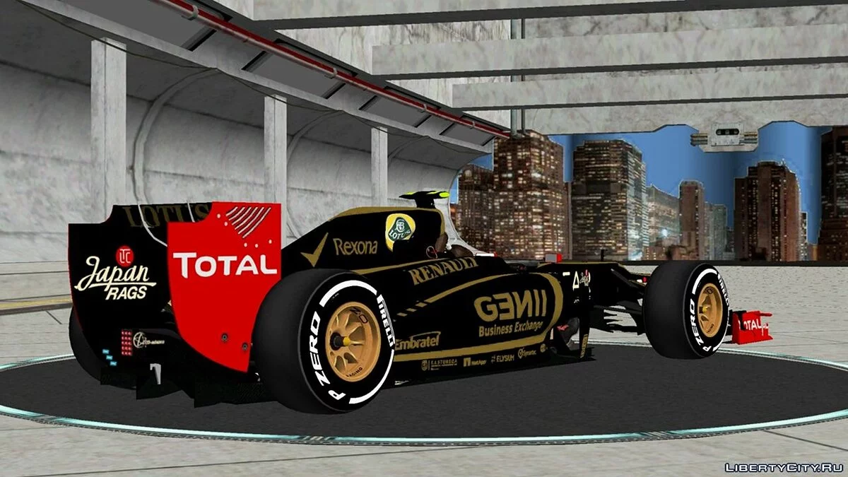 Lotus E20 F1 2012 / GTA San Andreas (iOS, Android)
