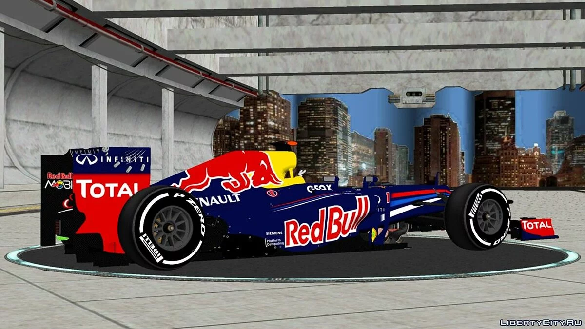 Red Bull RB8 F1 2012 / GTA San Andreas (iOS, Android)
