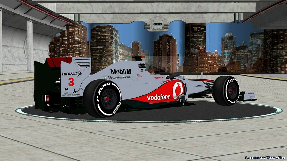 Скачать Vodafone McLaren Mercedes MP4 27 F1 2012 для GTA San Andreas (iOS,  Android)