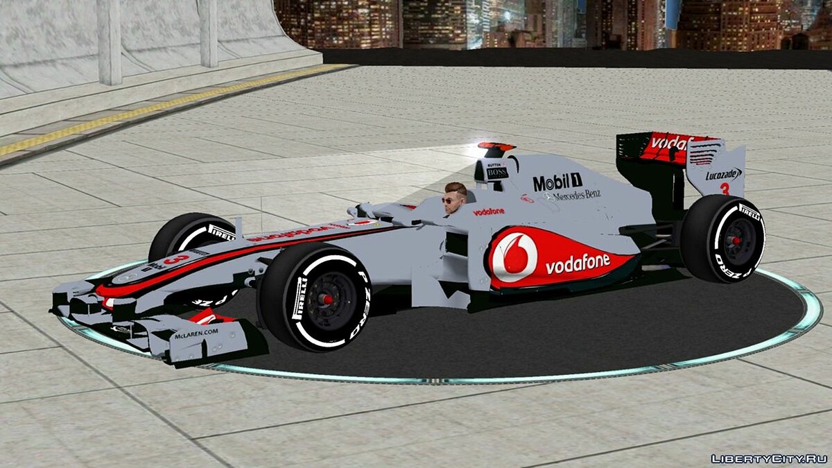 Скачать Vodafone McLaren Mercedes MP4 27 F1 2012 для GTA San Andreas (iOS,  Android)