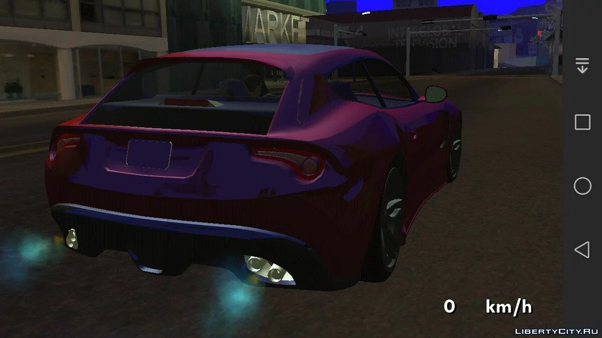 Bestia GTS из GTA 5 (только DFF) / GTA San Andreas (iOS, Android)