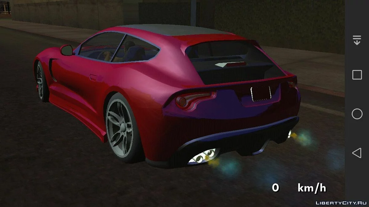 Bestia GTS из GTA 5 (только DFF) / GTA San Andreas (iOS, Android)