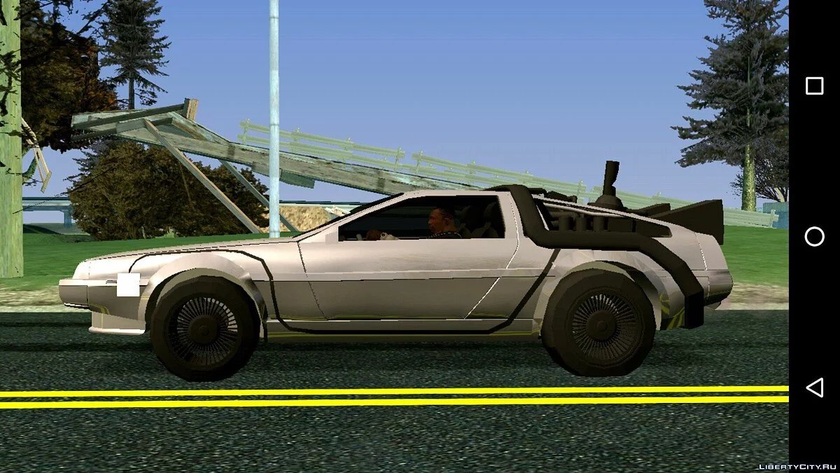 DeLorean DMC 12 (только DFF) / GTA San Andreas (iOS, Android)