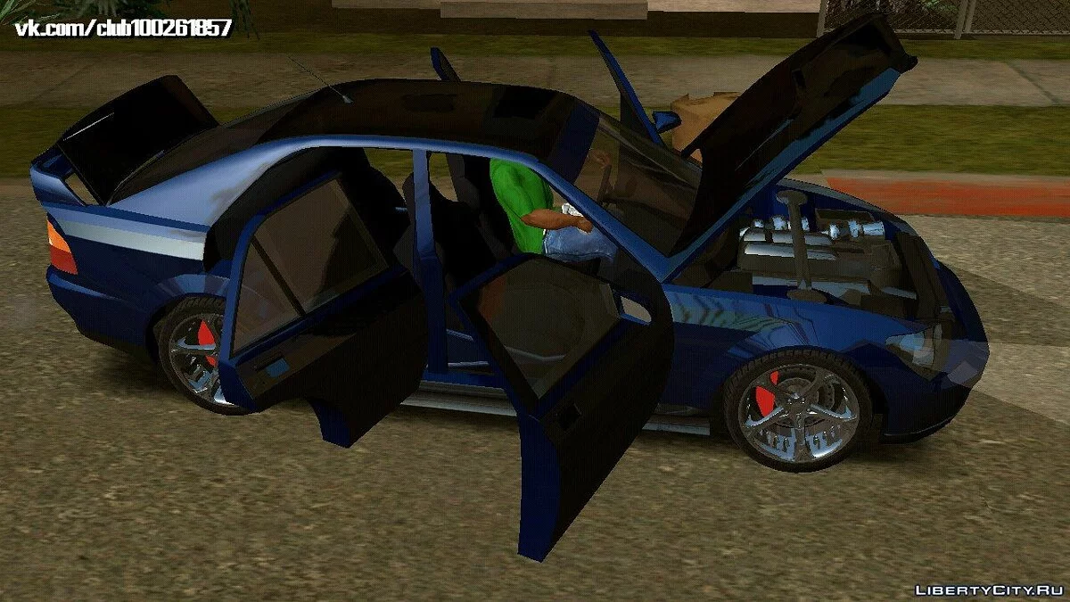 Karin Sultan из GTA5 (только DFF) / GTA San Andreas (iOS, Android)
