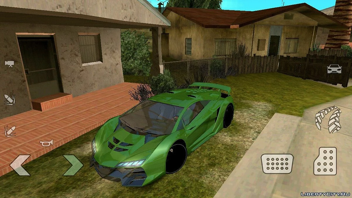 Pegassi Zentorno из GTA 5 (только DFF) / GTA San Andreas (iOS, Android)