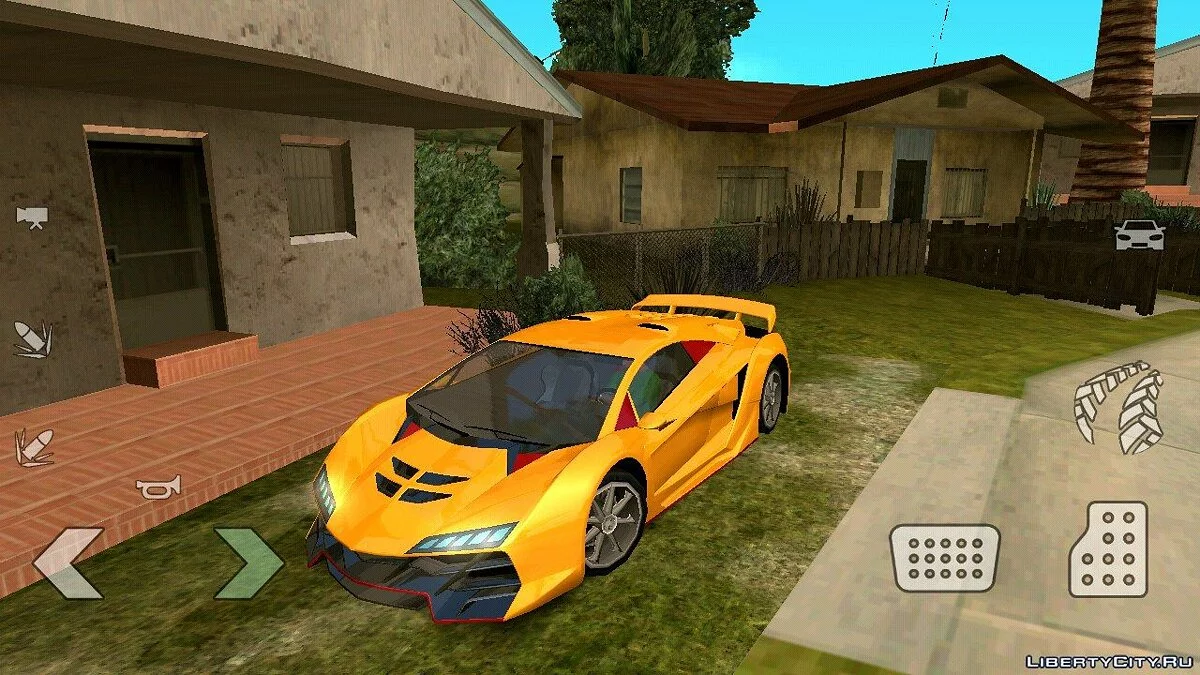 Pegassi Zentorno из GTA 5 (только DFF) / GTA San Andreas (iOS, Android)