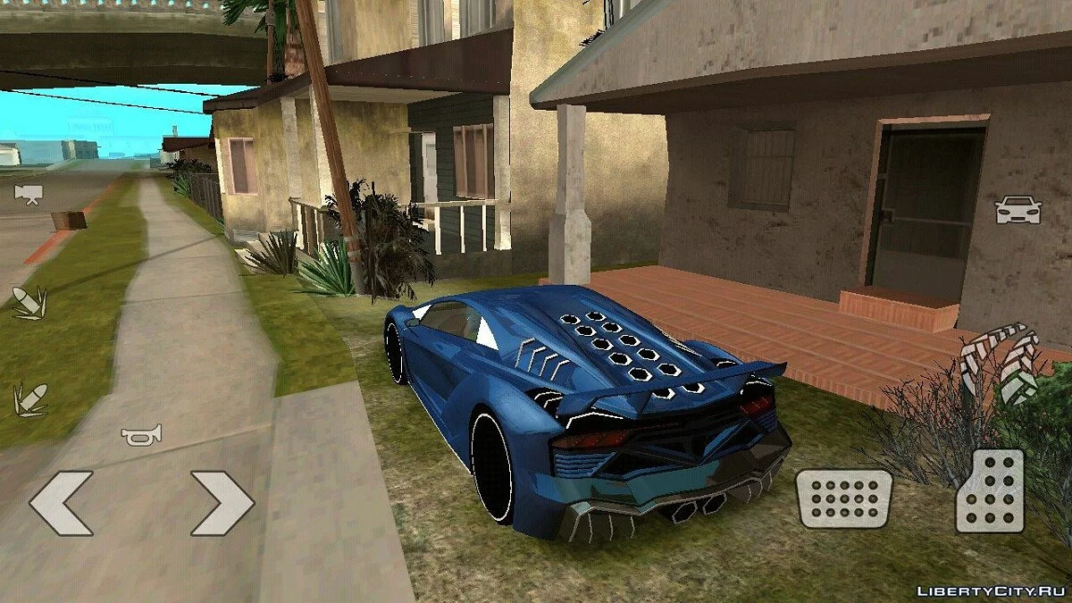 Pegassi Zentorno из GTA 5 (только DFF) / GTA San Andreas (iOS, Android)