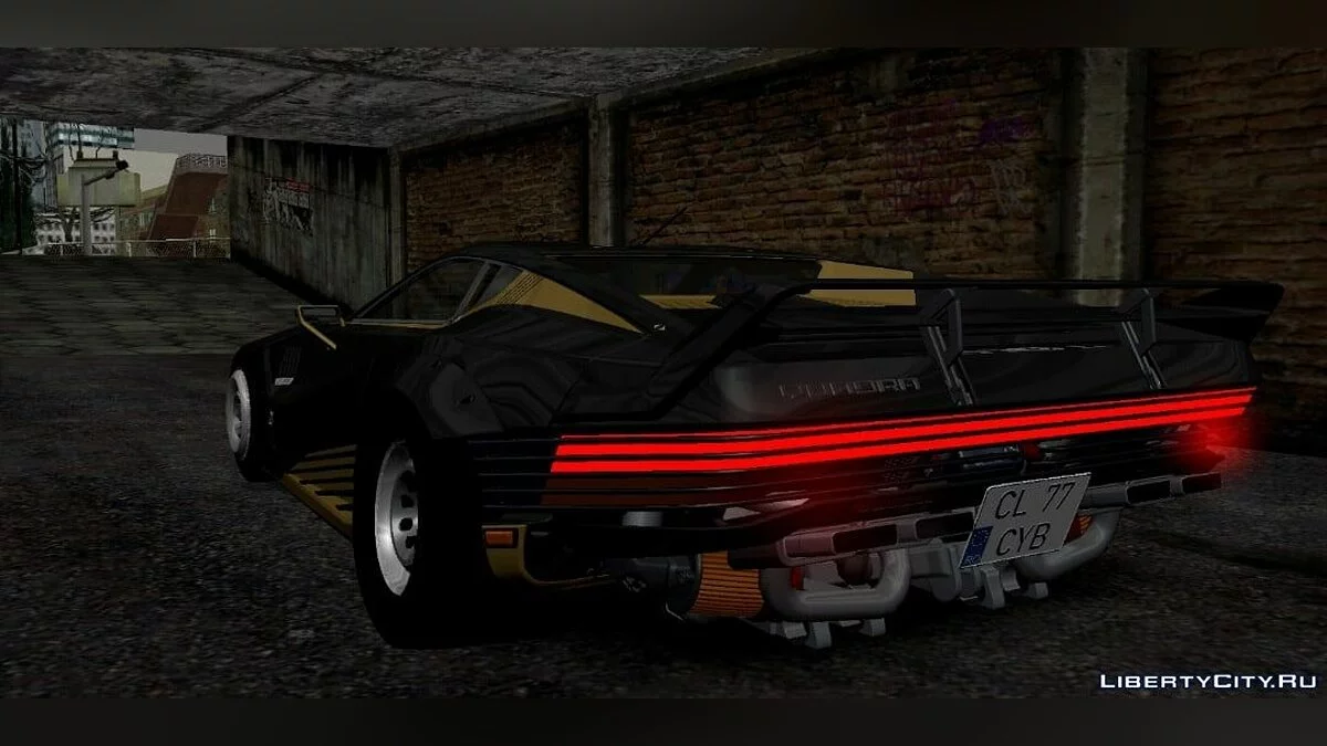 Quadra Turbo-R V-TECH (Cyberpunk 2077) / GTA San Andreas (iOS, Android)