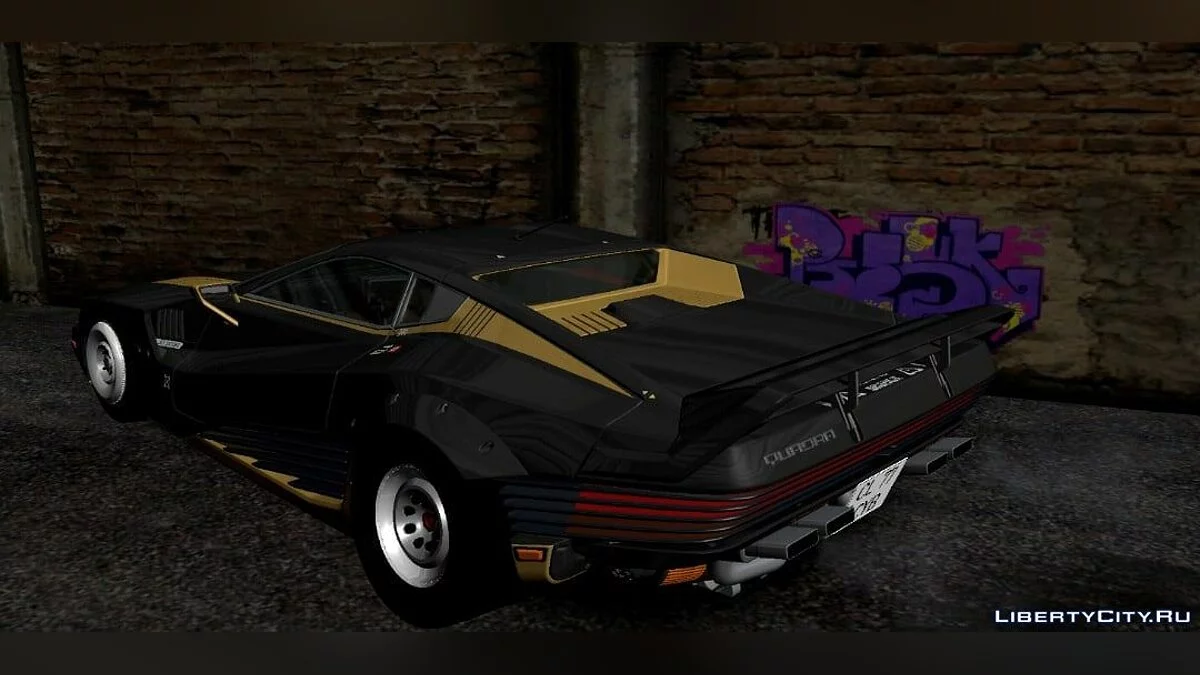 Quadra Turbo-R V-TECH (Cyberpunk 2077) / GTA San Andreas (iOS, Android)