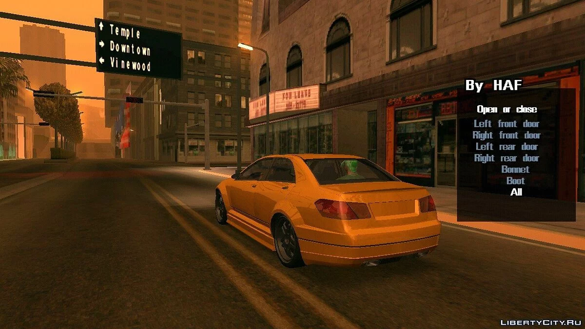 Schafter из GTA 5 (только DFF) / GTA San Andreas (iOS, Android)