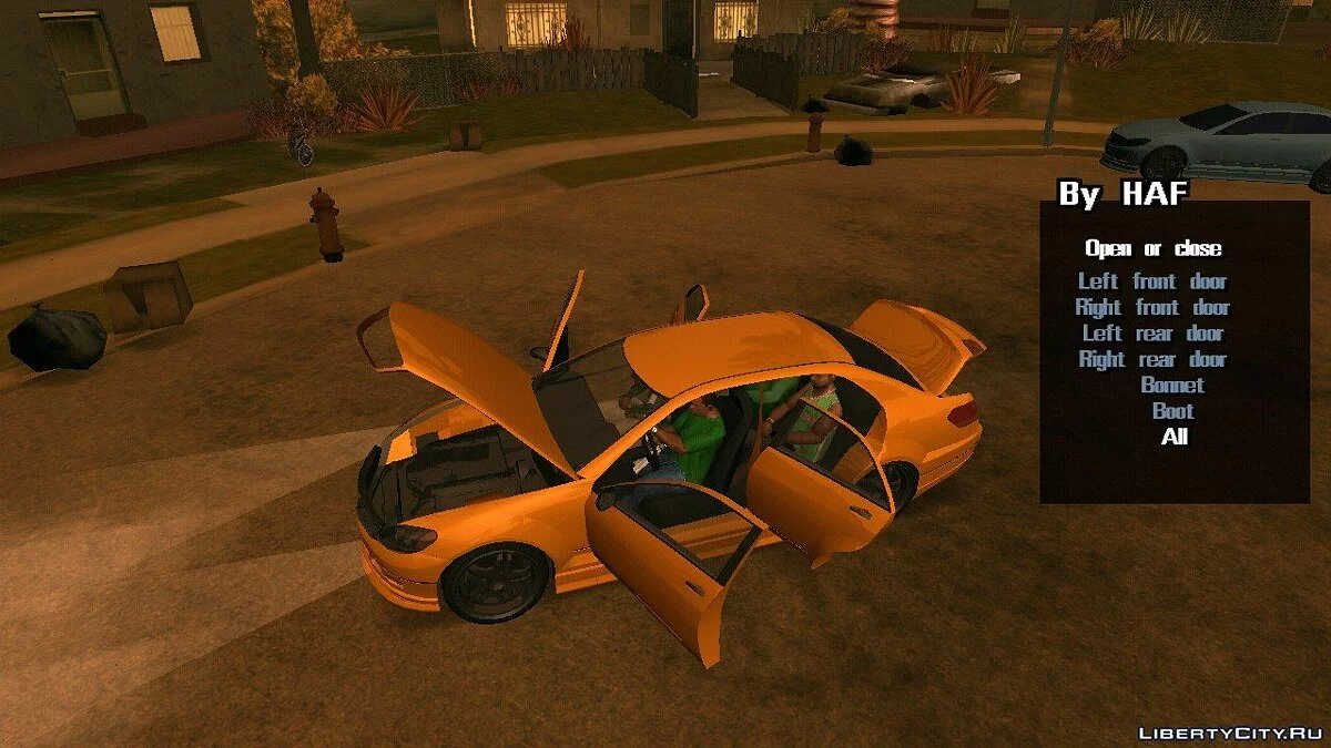 Schafter из GTA 5 (только DFF) / GTA San Andreas (iOS, Android)