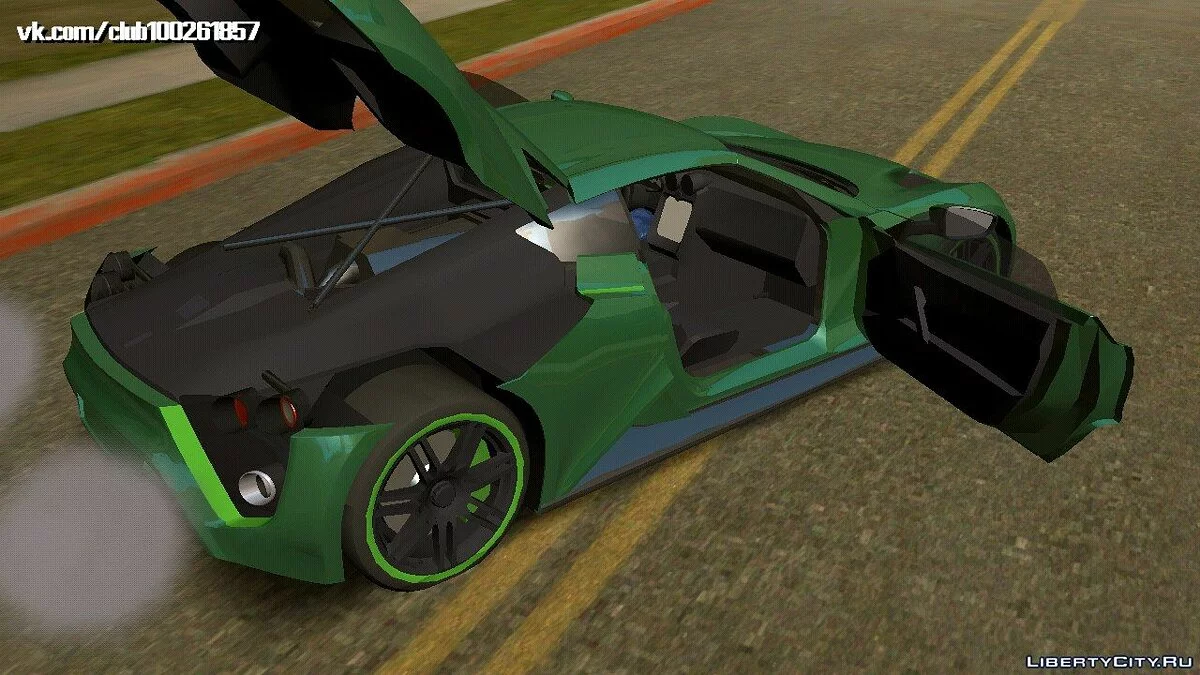 Zenvo ST1 (только DFF) / GTA San Andreas (iOS, Android)