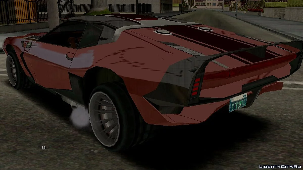 Quadara Type66 из Cyberpunk 2077 / GTA San Andreas (iOS, Android)