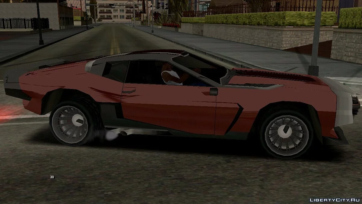 Quadara Type66 из Cyberpunk 2077 / GTA San Andreas (iOS, Android)