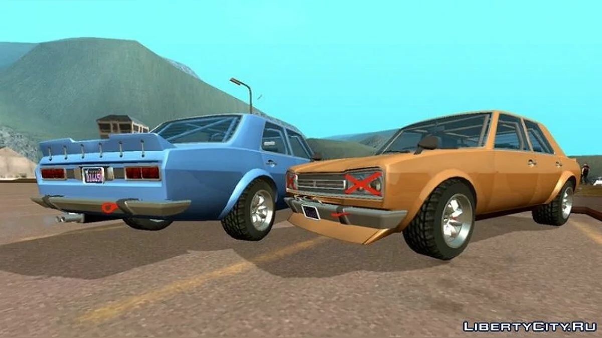 Vulcar Warrener (только DFF) / GTA San Andreas (iOS, Android)