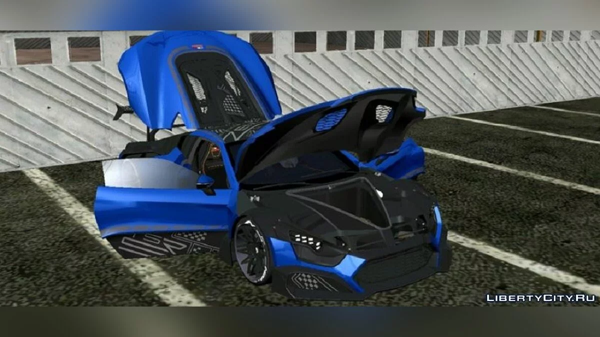 Zenvo TSR-S Chassis No.2 / GTA San Andreas (iOS, Android)