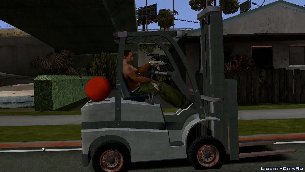 GTA 5 - HVY Forklift (только DFF) / GTA San Andreas (iOS, Android)