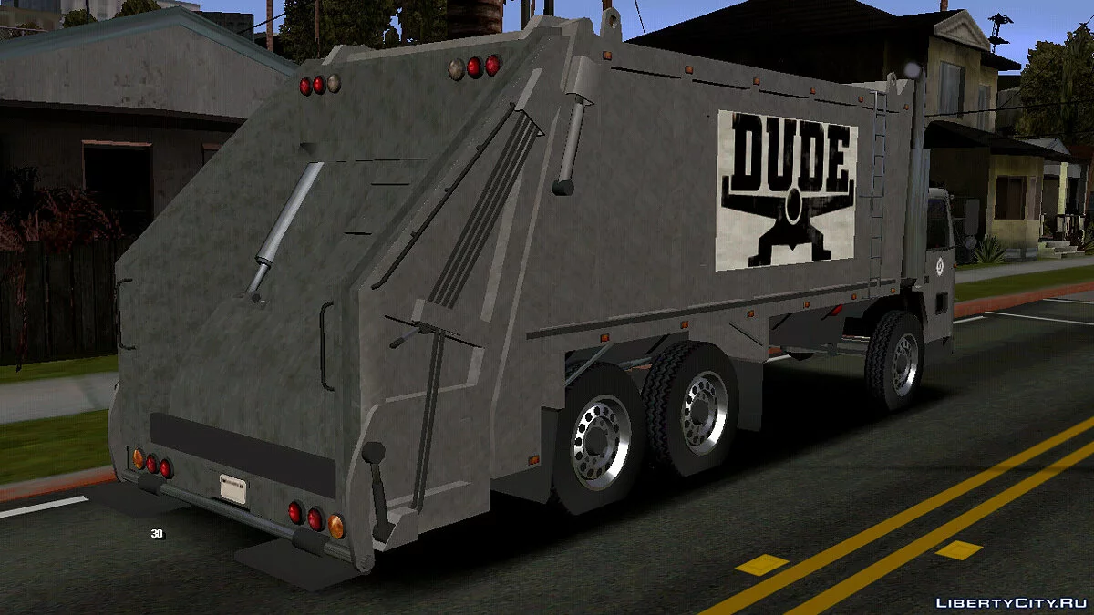 GTA 5 - Jobuilt Trashmaster (только DFF) / GTA San Andreas (iOS, Android)