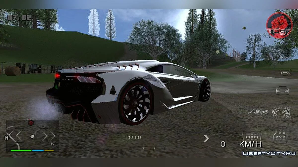 Pegassi Zentorno / GTA San Andreas (iOS, Android)