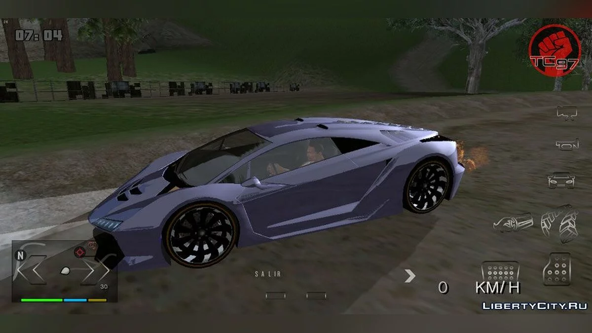 Pegassi Zentorno / GTA San Andreas (iOS, Android)