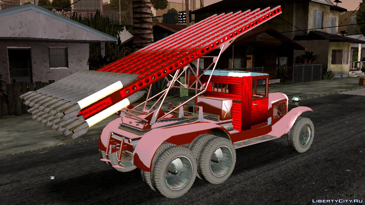 Katyusha Double Rocket Launcher / GTA San Andreas (iOS, Android)
