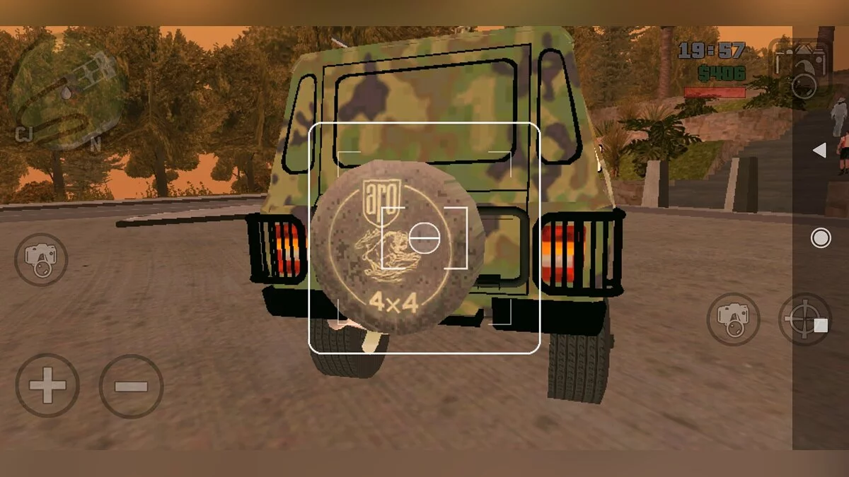 Aro 244 Армейская / GTA San Andreas (iOS, Android)