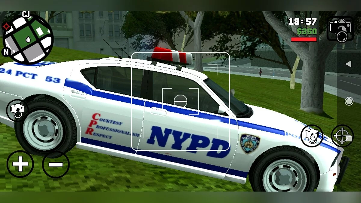 Полицейский Buffalo NYPD / GTA San Andreas (iOS, Android)